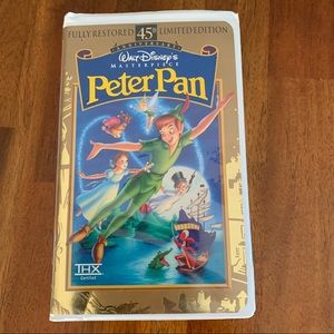 Walt Disneys Masterpiece Peter Pan on VHS